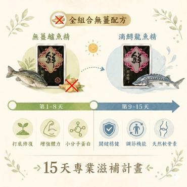 術後調養強健組合(鱸魚精2盒+鱘龍魚精2盒)