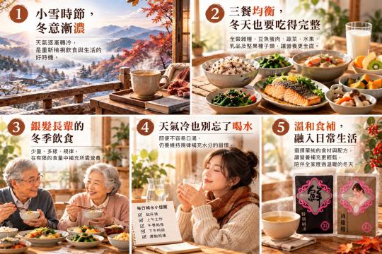 冬天到底要準備什麼給長輩吃？
