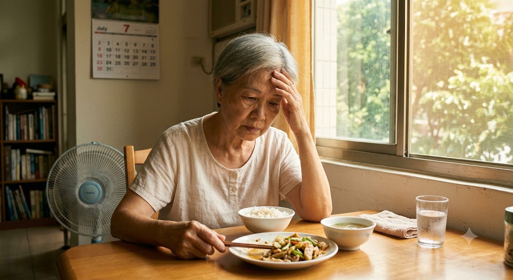 天氣炎熱,長輩越來越吃不下飯