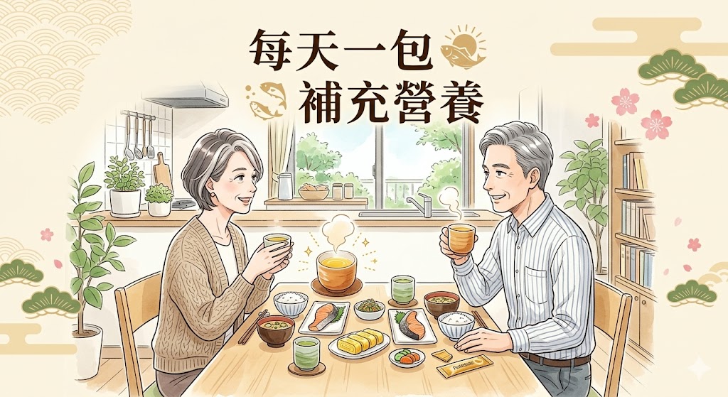 熟齡族群飲用鱘龍魚精